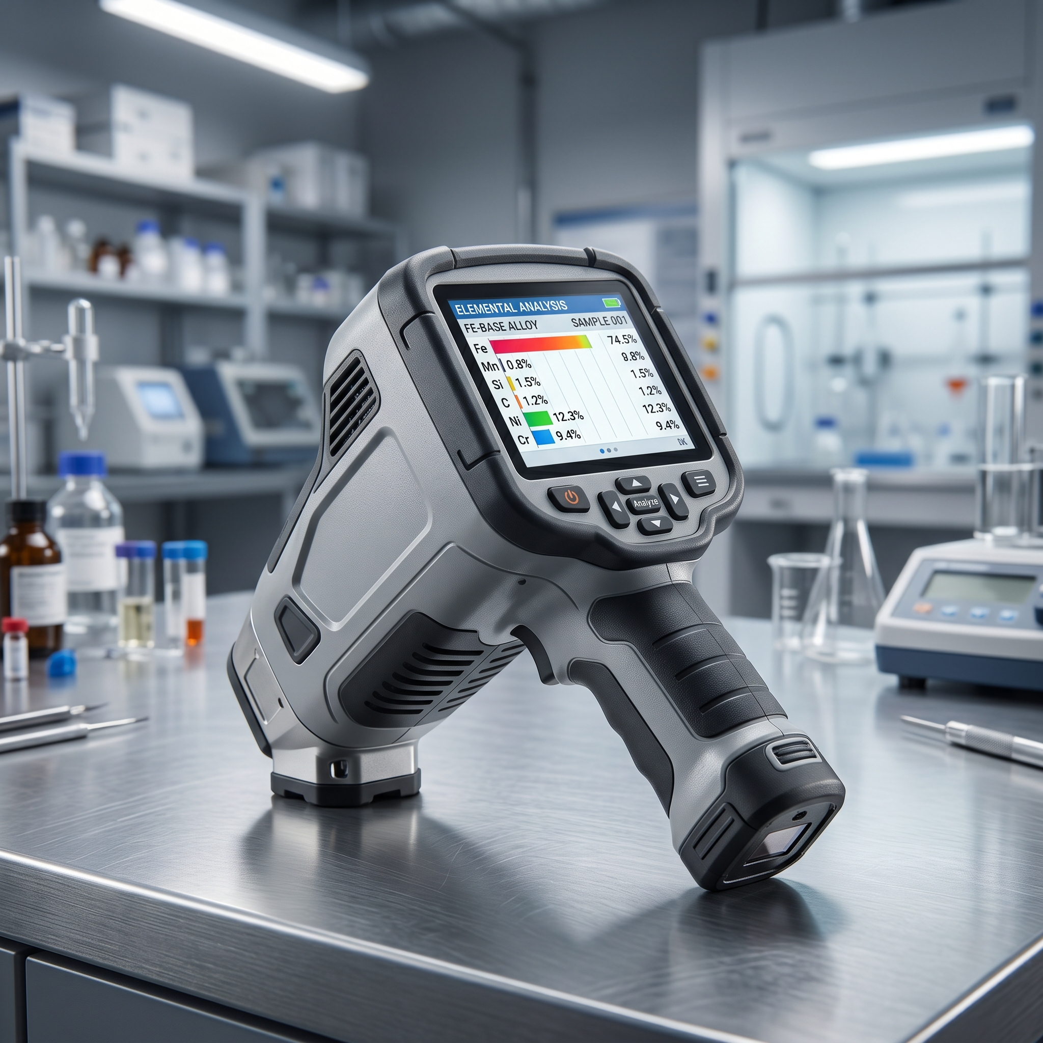 Analyseurs XRF et XRD - SAPRESSI